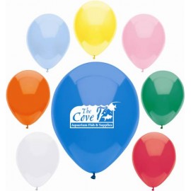 11" AdRite Basic Color Economy Line Latex Balloon with Logo  11" AdRite Basic Color Economy Line Latex Balloon with Logo