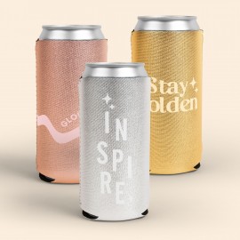 32 Oz. Kolder Kaddy - Metallic Neoprene with Logo