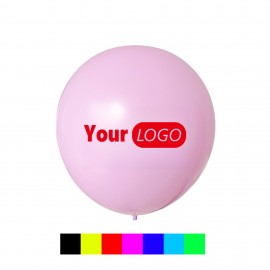10" Latex Matte Balloon with Logo