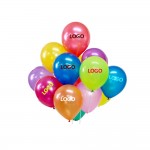 10" Natural Latex Balloon with Logo