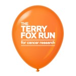 Custom Printed 12'' Custom Printed Latex Balloons - Crystal Colors