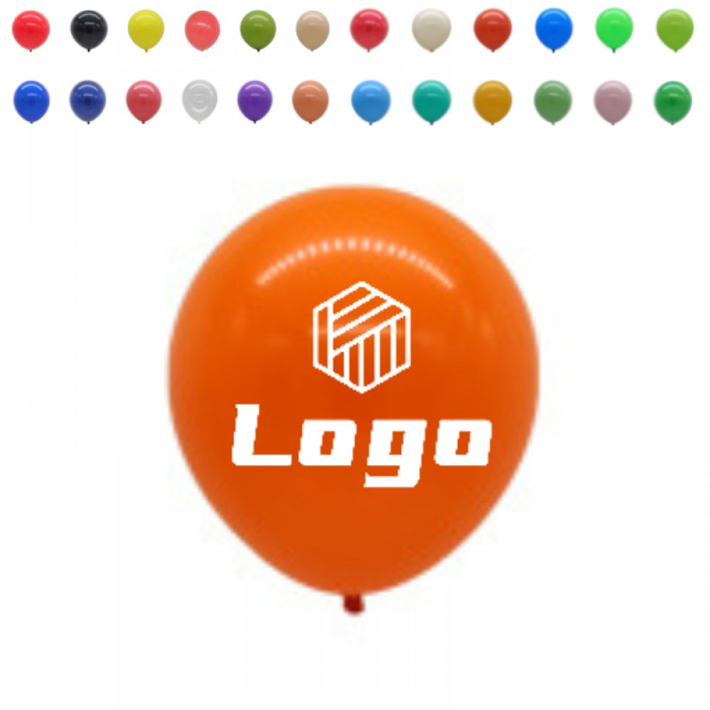 11" Latex Ballons with Logo