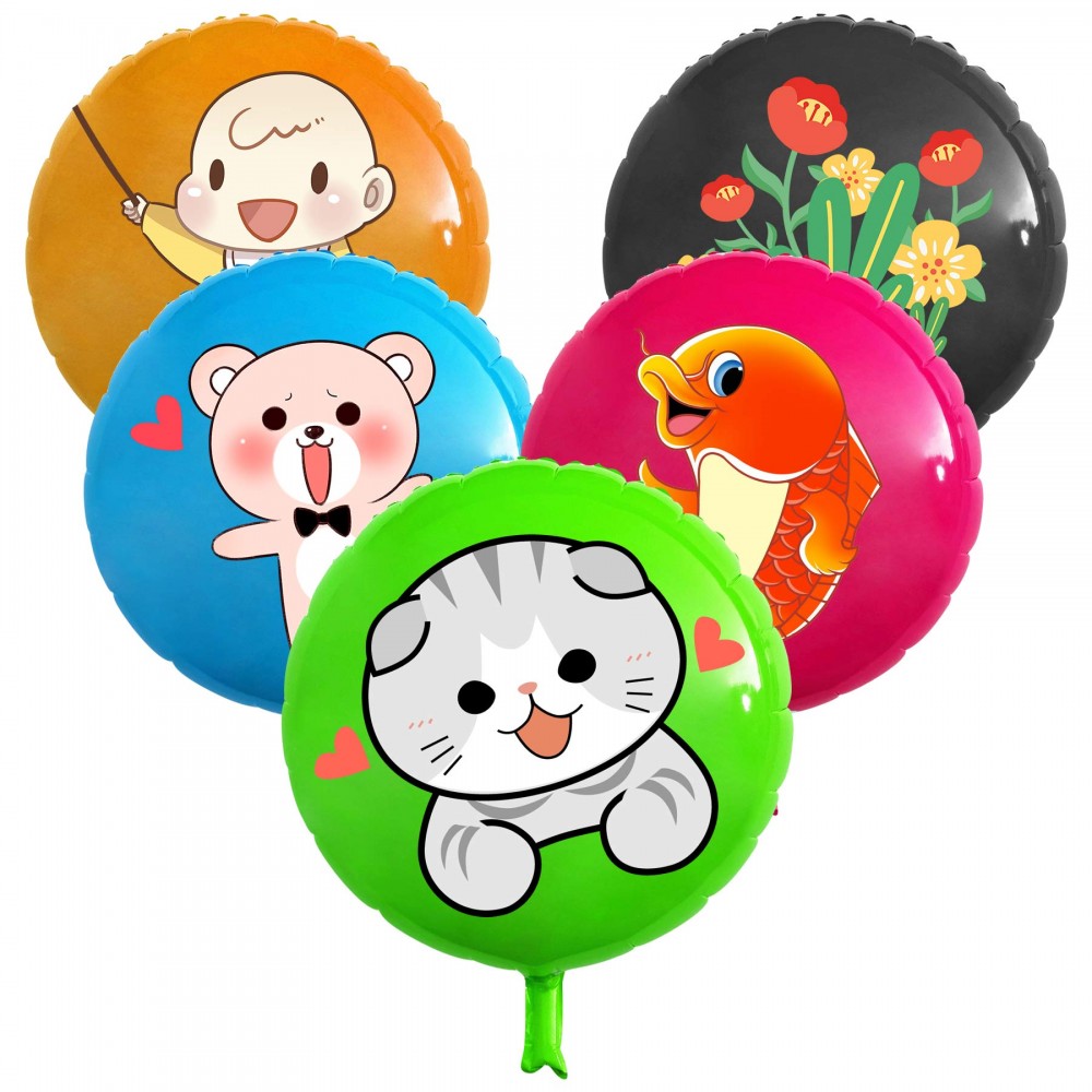 18" Mylar Balloons with Logo