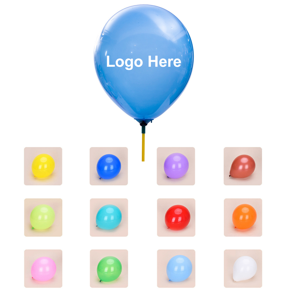 Logo Branded 10" Latex Thickening Balloons
