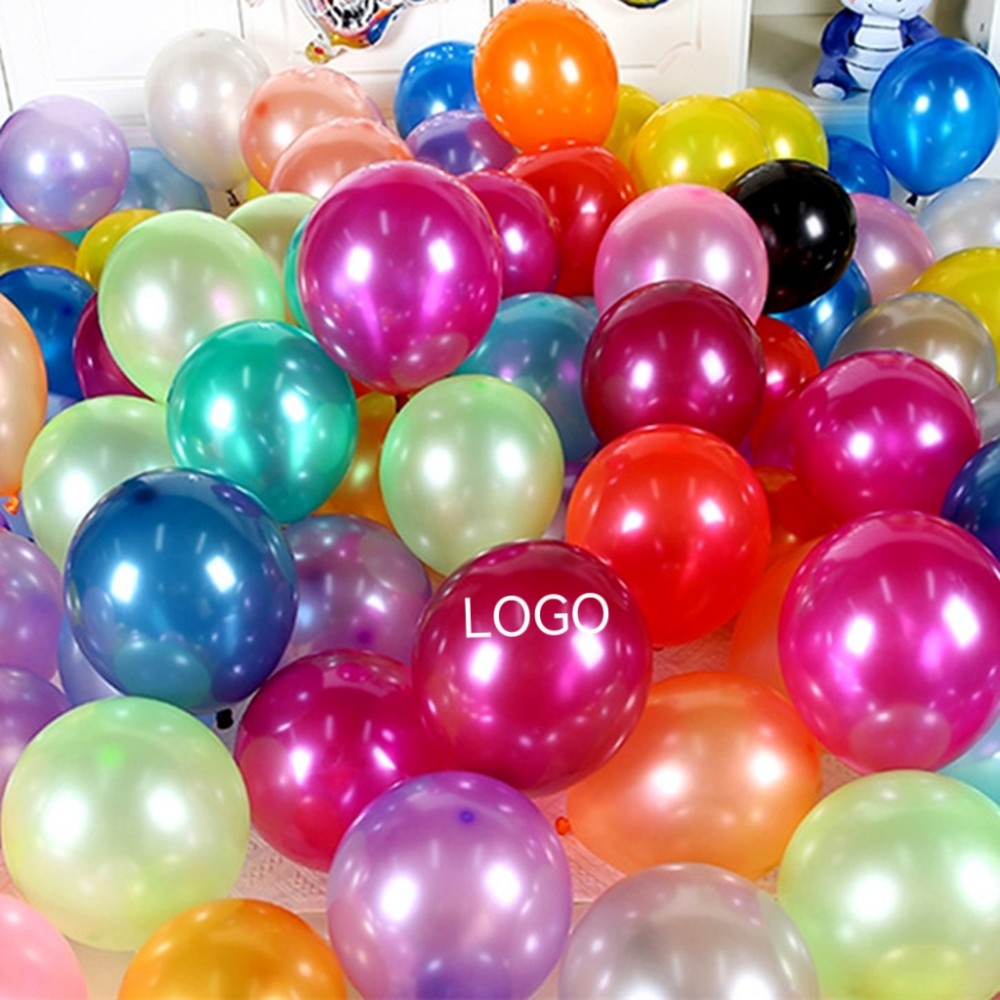 Custom 12Inch Pearlescent Thickened Latex Balloons