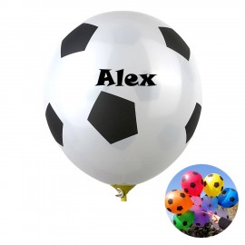 Colorful Football Balloons with Logo