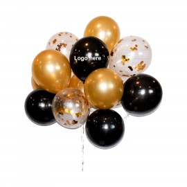 12 Inch Light Latex Balloon with Logo