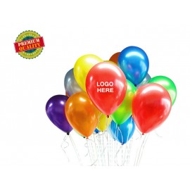 Custom Printed 10"D Standard Latex Balloon