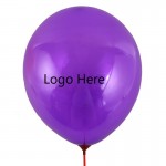 11" Natural Latex Balloon with Logo