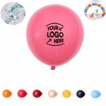 Colorful Round Latex Balloon Decoration with Logo