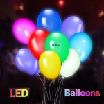 Custom LED Flashing balloons with Logo