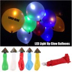 Logo Branded LED Light Up Glow Balloons