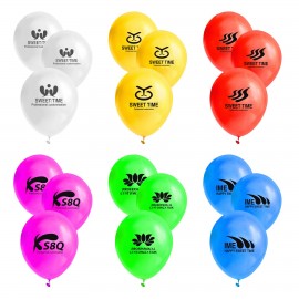 Custom 12'' Standard Latex Balloon  Custom 12