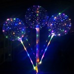 Personalized Clear Plastic Balloons with LED Light