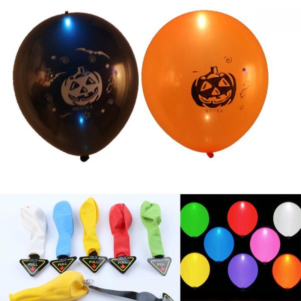 Promotional Assorted Color Balloon with LED Lights Promotional Assorted Color Balloon with LED Lights