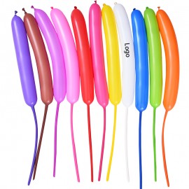 Customized 100pcs Long Twisting Latex Magic Balloons  Customized 100pcs Long Twisting Latex Magic Balloons