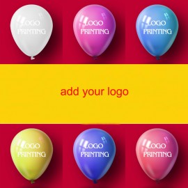 Customized 10 Inch Natural Latex Balloon with Logo