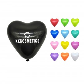 10" Customed Thickened Heart Shaped Latex Balloon with Logo  10" Customed Thickened Heart Shaped Latex Balloon with Logo