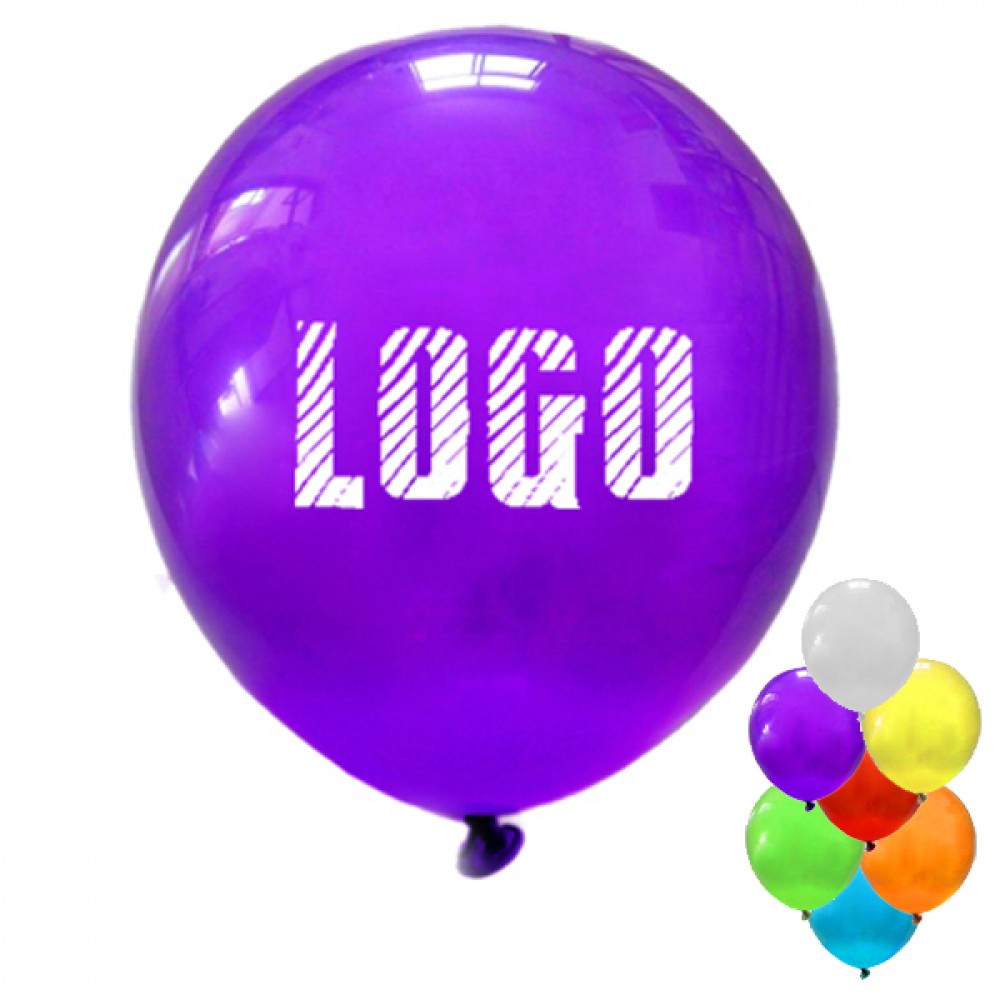 Promotional 11" Biodegradable Natural Latex Balloon Promotional 11" Biodegradable Natural Latex Balloon