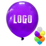 Logo Branded 11" Biodegradable Natural Latex Balloon
