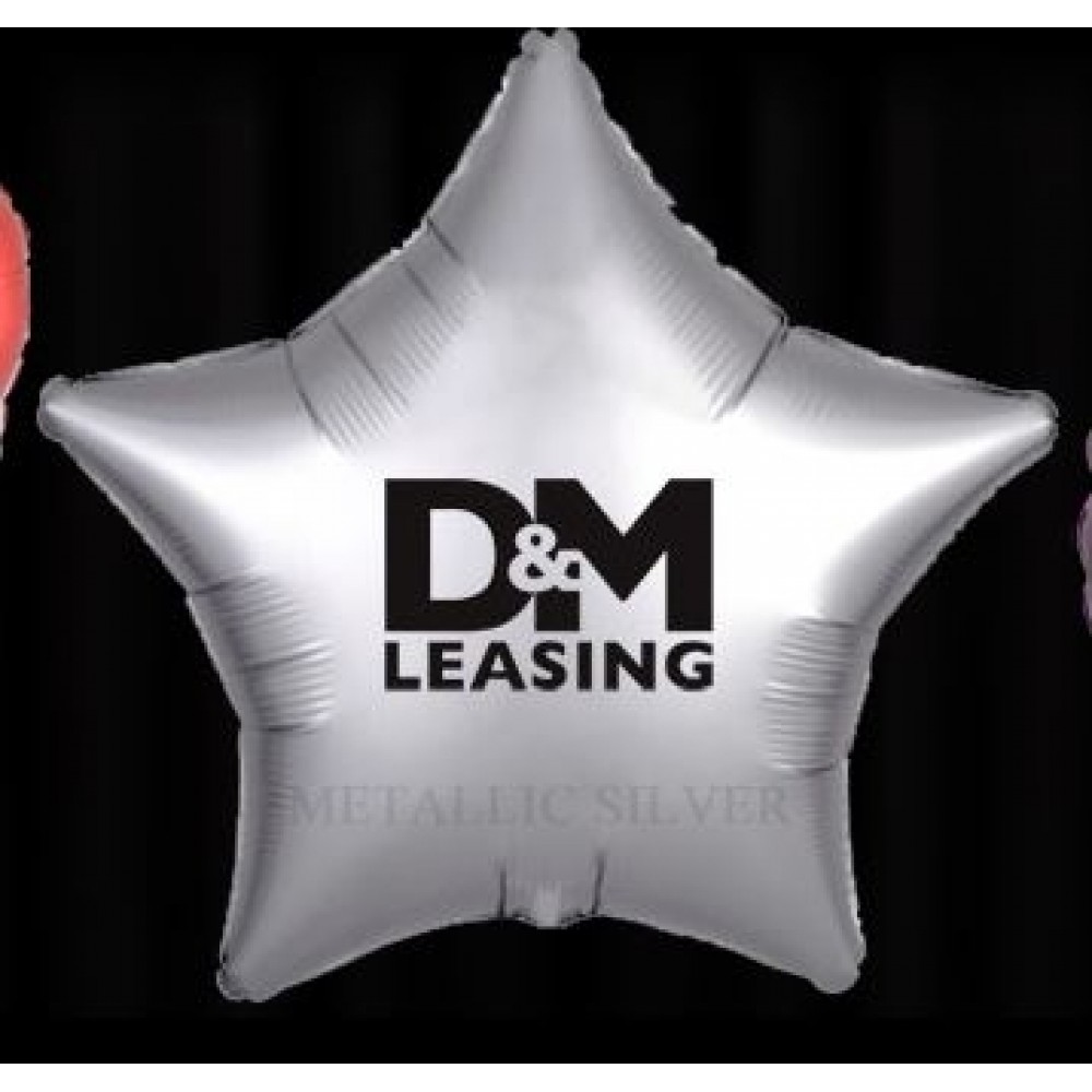 Customized Mylar Balloon (Star) Customized Mylar Balloon (Star)