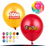Customized 12" Bright Color Latex Balloons