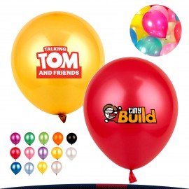 12" Bright Color Latex Balloons with Logo