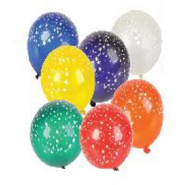 Customized 16" Qualatex Star Print Balloon  Customized 16" Qualatex Star Print Balloon