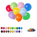 10 Inch Matte Latex Balloons Decorations with Logo