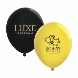 11" USA Crystal Latex Balloon with Logo