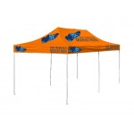 10'x20' V3 Premium Aluminum Tent Frame w/ Full Dye Sublimation Top Custom Imprinted