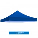 Blank Canopy Tent topper only 10x10- Blue Custom Printed