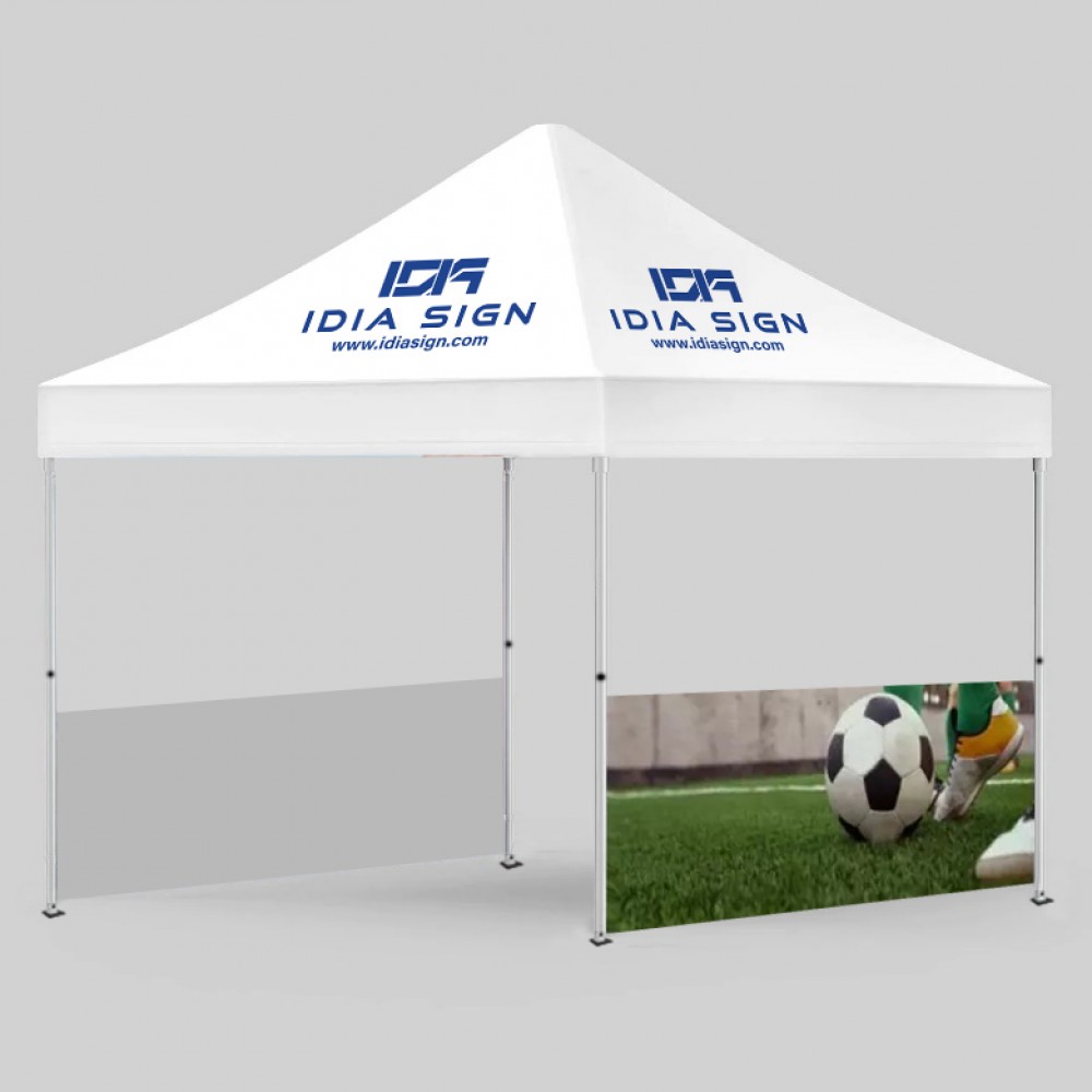 Personalized Canopy tent half wall: Graphic fabric only