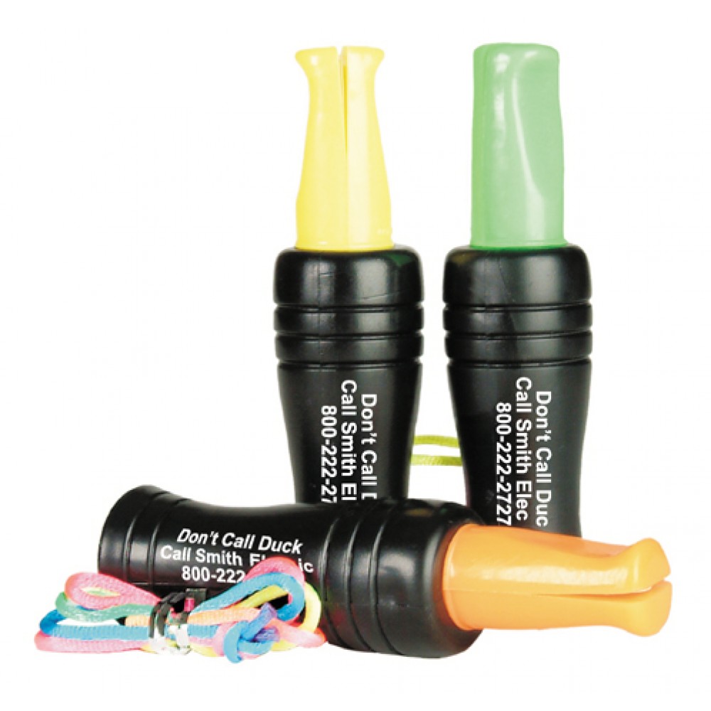 Economy Duck Call - Customer Call Custom Imprinted Economy Duck Call - Customer Call Custom Imprinted