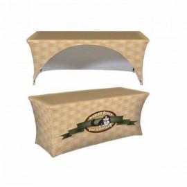 Custom Stretch Fit Dye Sub Cover 4 Sided (Zipper back) For 8