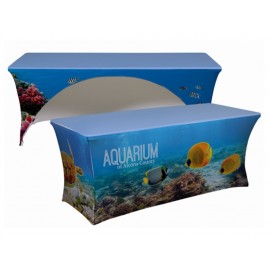 Customized Zipper back Stretch Fit Dye Sub Cover 4 Sided For 4