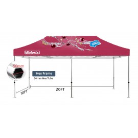 Custom 10' x 20' Premium Event Tent Kit  Custom 10