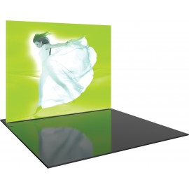 Formulate Master 10ft Straight Backlit Display with Logo  Formulate Master 10ft Straight Backlit Display with Logo