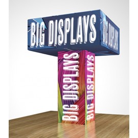 Custom Square LED Pillar Display  Custom Square LED Pillar Display