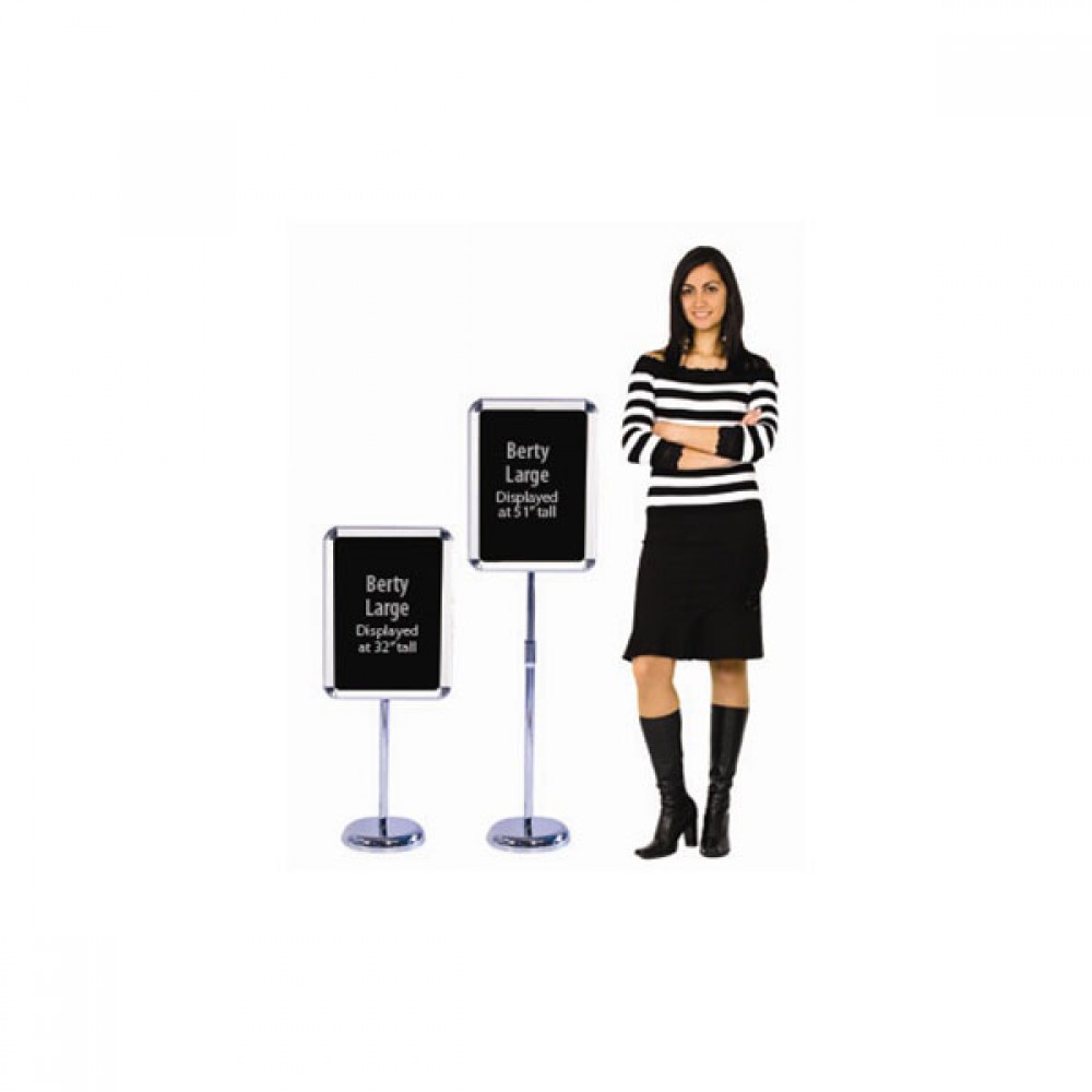 Custom Printed Large Berty Snap Frame Sign/ Trade Show - 1 Side Graphic (11.75"x16.5"x48") Custom Printed Large Berty Snap Frame Sign/ Trade Show - 1 Side Graphic (11.75"x16.5"x48")