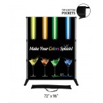 Promotional Adjustable Display Replacement Graphic w/Deluxe Fabric (96"x96")