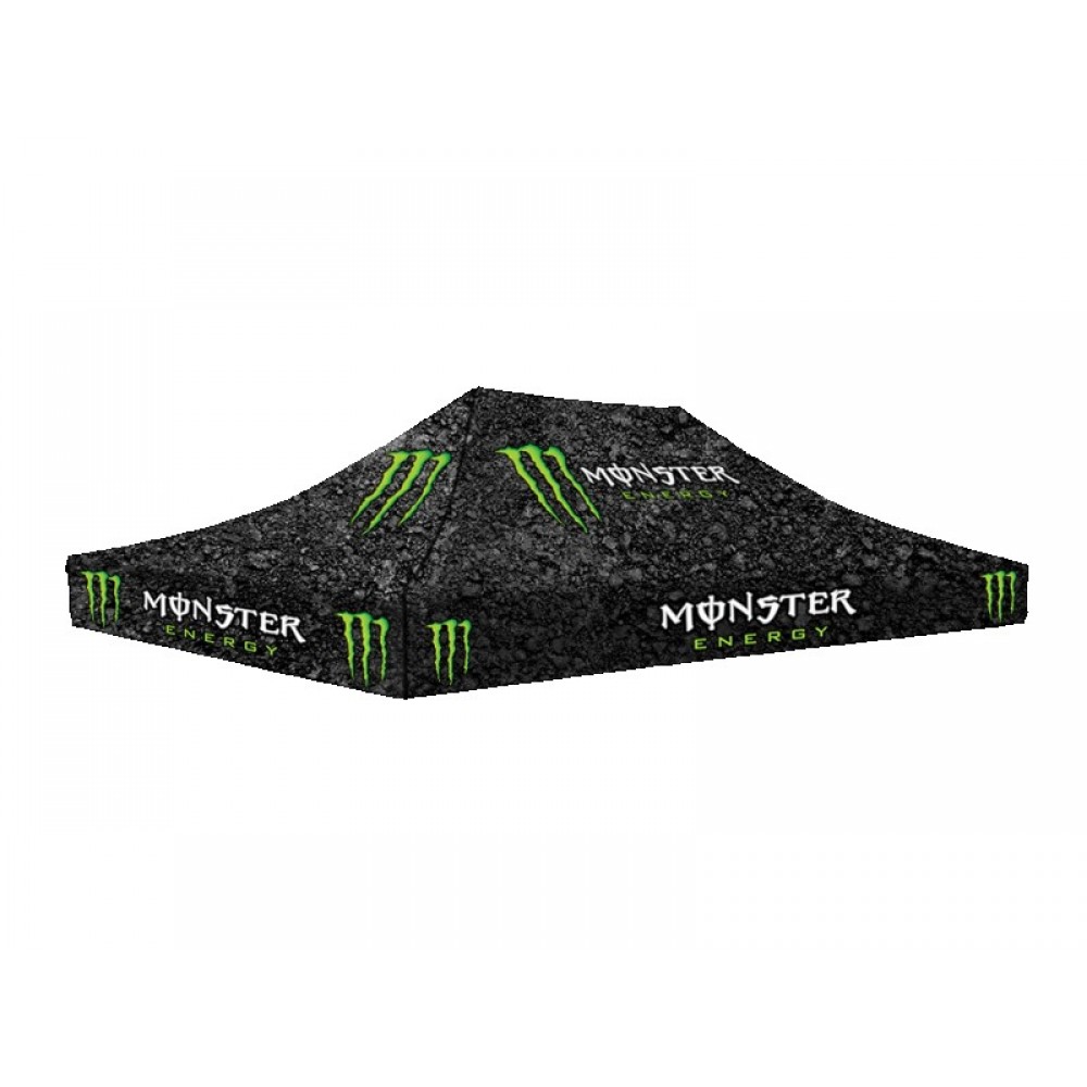 600 Denier Polyester 10x15 Pop Up Tent Top W/Full Digital Dye Sub Custom Printed 600 Denier Polyester 10x15 Pop Up Tent Top W/Full Digital Dye Sub Custom Printed