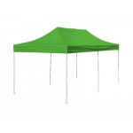 10'x20' V4 Steel Frame Pop Up Tent w/Solid Color Top Custom Imprinted