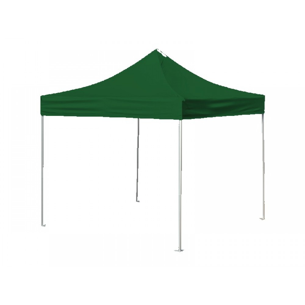 Custom Imprinted V3 Premium Aluminum Tent Frame w/ Green Top (10'x10') Custom Imprinted V3 Premium Aluminum Tent Frame w/ Green Top (10'x10')