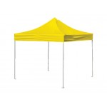 V3 Premium Aluminum Tent Frame w/ Yellow Top (10'x10') Custom Printed