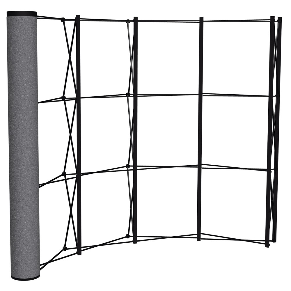 Custom Imprinted Curved ARISE End Panel (Fabric) Custom Imprinted Curved ARISE End Panel (Fabric)
