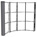 Custom Imprinted Curved ARISE End Panel (Fabric)
