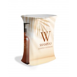 Popup Booth - Oval No Accessories with Logo  Popup Booth - Oval No Accessories with Logo