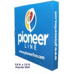 Custom Imprinted 5 ft. W x 7.5 ft. H Pop Up Wall REPLACEMENT BANNER