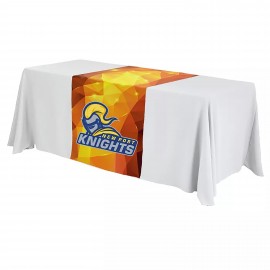 Logo Branded 48''x72'' Custom printing Fabric Table Runner  Logo Branded 48
